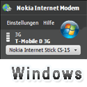 Post thumbnail of Nokia Internet Stick CS-15 Screenshots der Software unter Windows