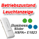 Post Thumbnail of Übersicht Leuchtanzeige am Web´n Walk Stick Business Slider HSPA+ Betriebszustand