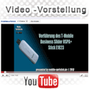 Post Thumbnail of Videovorführung des ersten HSPA+ Stick Business Slider von T-Mobile