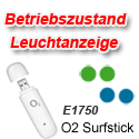 Post thumbnail of Übersicht Leuchtanzeige am O2 Surfstick II E1750 – Betriebszustand