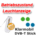 Post Thumbnail of Übersicht Leuchtanzeige Klarmobil DVB-T Surfstick – Betriebszustand