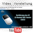 Post thumbnail of Videovorführung des O2 Wifi Router E5 von Huawei