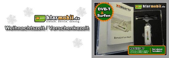 Post image of Wir verschenken zur Weihnachtszeit einen Klarmobil DVB-T Surfstick