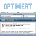 Post Thumbnail of Mobile Darstellung von Mobile-Surfstick optimiert