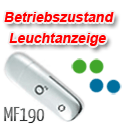 Post thumbnail of Leuchtanzeige vom O2 Surfstick Prepaid MF190 Betriebszustand