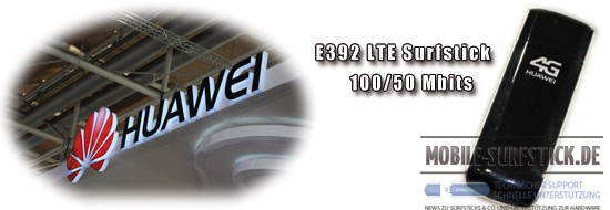 Post image of Cebit 2011 Huawei E392 weiteres Bild des LTE Surfstick
