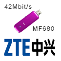 Post thumbnail of ZTE launched den Dual Carier Surfstick MF680 Downloadspeed mit bis zu 42Mbits