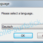 Please select a language