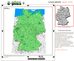 e-plus+ Netzabdeckung prüfen